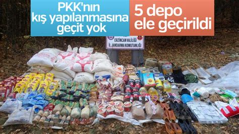 P­K­K­­n­ı­n­ ­k­ı­ş­l­ı­k­ ­5­ ­d­e­p­o­s­u­ ­o­r­t­a­y­a­ ­ç­ı­k­a­r­ı­l­d­ı­